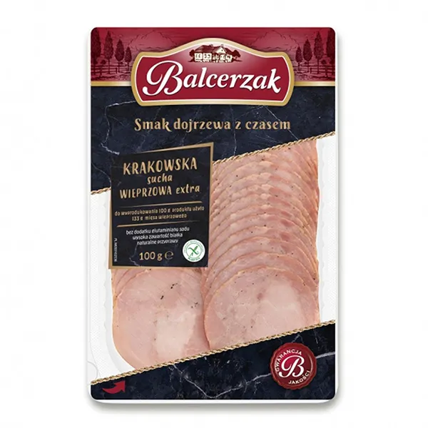 Balcerzak Krakauer Trockenwurst 90g - Krakowska sucha Extra 90g