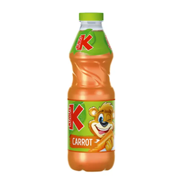 Karottensaft, Klar, Kinderflasche, Karotte, Pfirsich Farbton