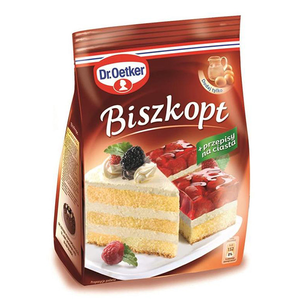 Torte, Kuchen, Biskuit, Backmischung, Käsecreme