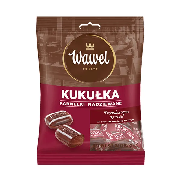 Wawel Kukułka karmelki nadziewane 105 g