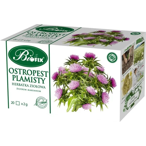 Ostropest, Plamisty, Herbata, Ziołowa, Silybum marianum