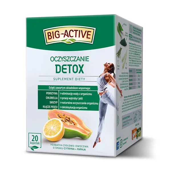 detox, diätergänzung, früchteextrakt, grüne verpackung, box