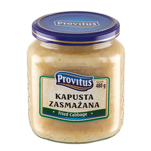 Fried cabbage, Fermentierter Kohl, Sauerkraut, Glas, Lebensmittel