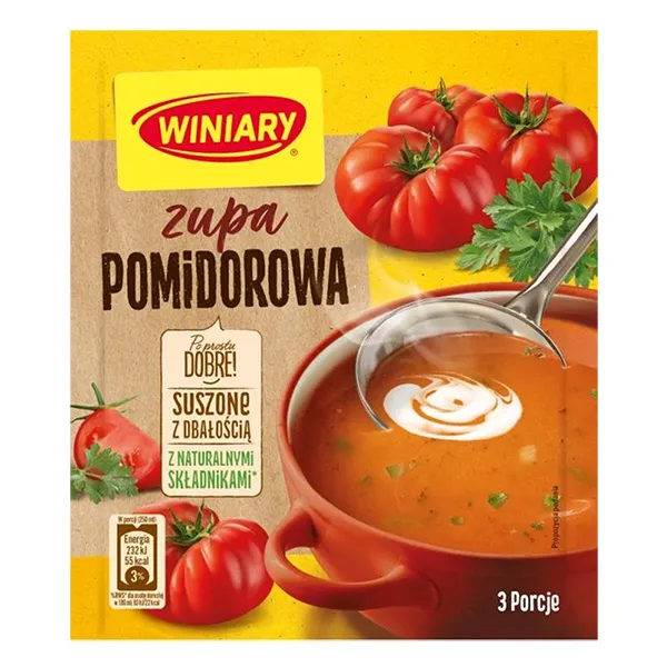 tomatensuppe, pomidorowa, verpackung, rote tomaten, topf