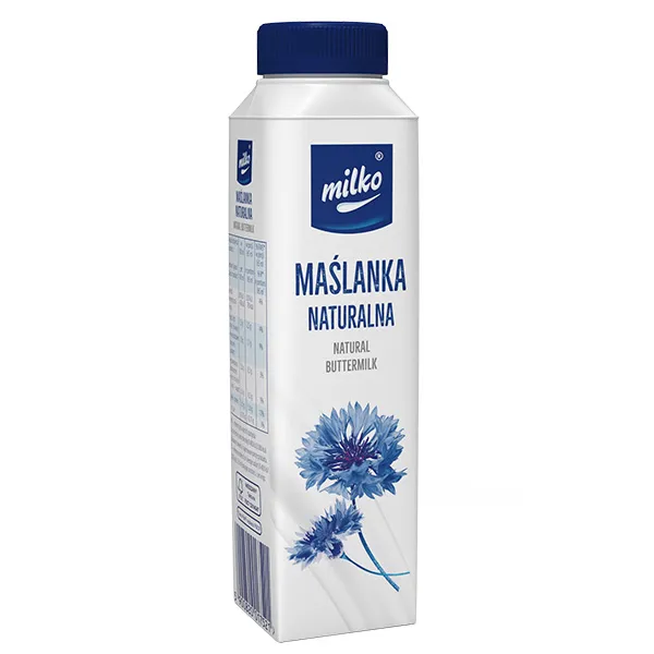 Naturmilch, Milch, Flasche, Etikett, Blume