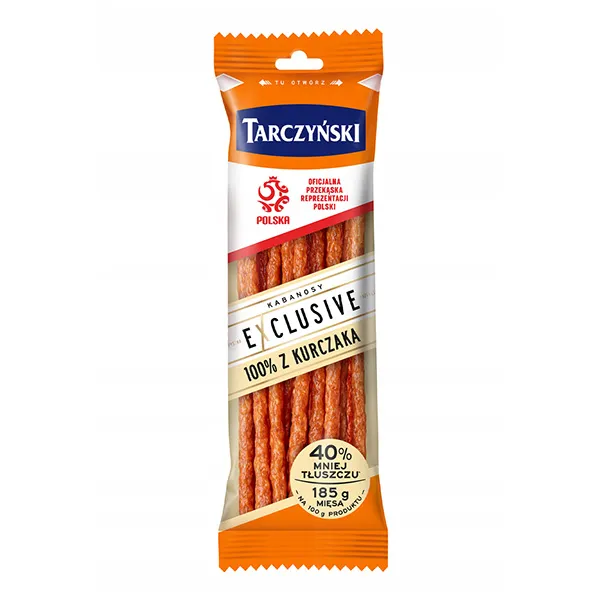 Kabanos, Räucherwurst, Wurststangen, 185 g, Fleischanteil 90%