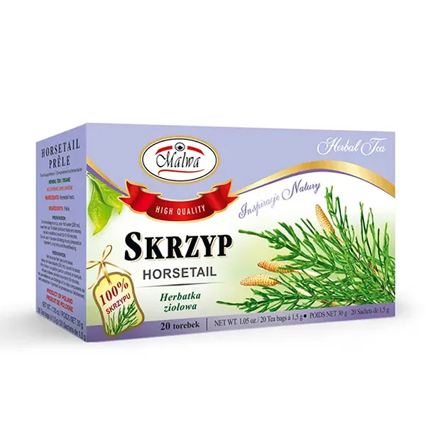 Kräutertee, Horsetail, Skrzyp, Schachtel, 20 Beutel