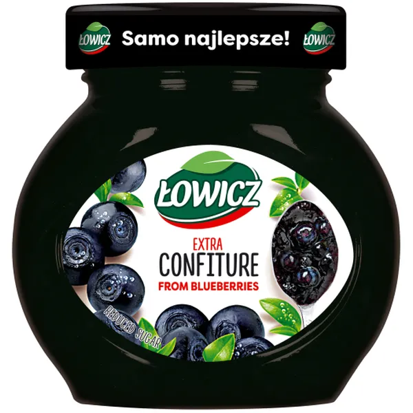 Konfitüre, Heidelbeeren, Glasbehälter, Extra, Beeren