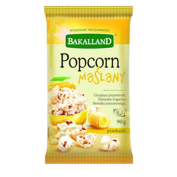 Popcorn, Butter, Snack, Polnischer Snack, Beutel-Snack