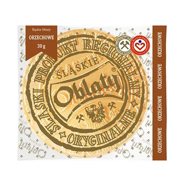 Orzechowe, 30 g, Słodka krówka?, wafer?, opakowanie?