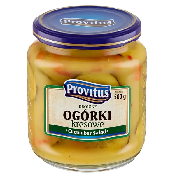 Gurken, krojon, Kresh, Glas Jar, Salat