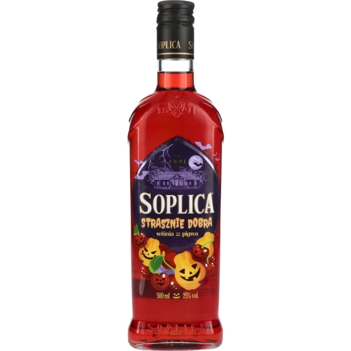 Likör, Rot, Halloween, 500 ml, Kirsch-/Fruchtlikör