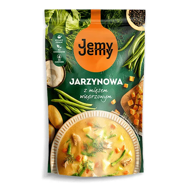 Gemüsesuppe Mit Fleisch 450g