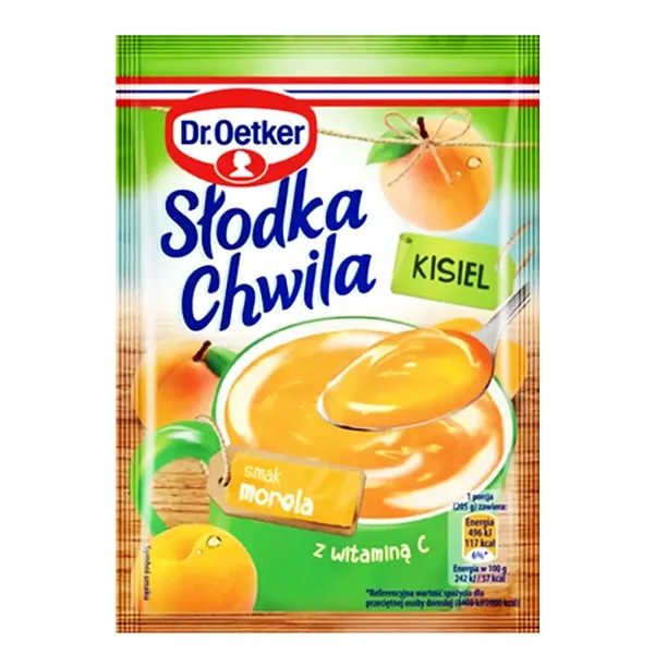 Schnellaufstrich, Fruchtpudding, Pfirsich, Kisiell, Vitamin C