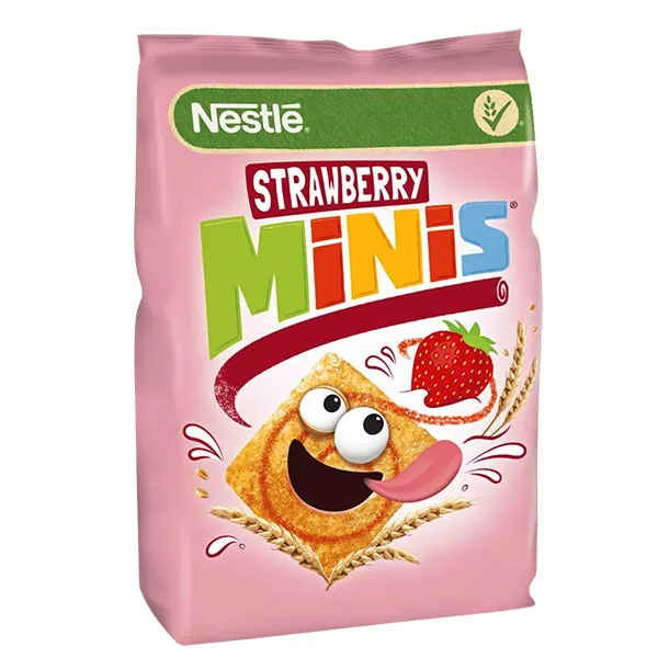 Snacks, Cereal, Erdbeere, Mini Snacks, Verpackung
