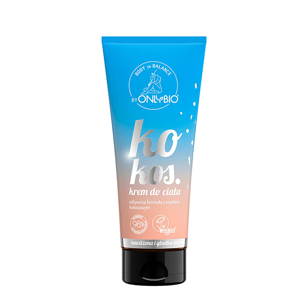 OnlyBio Krem do Ciała Kokos 200ml