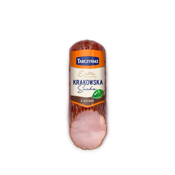 Krakowska, Wurst, Schinken, Räucherwurst, Dünn geschnitten