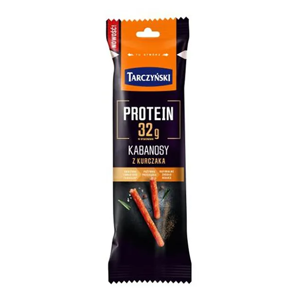 Tarczyński Kabanosy Protein z Kurczaka 80g