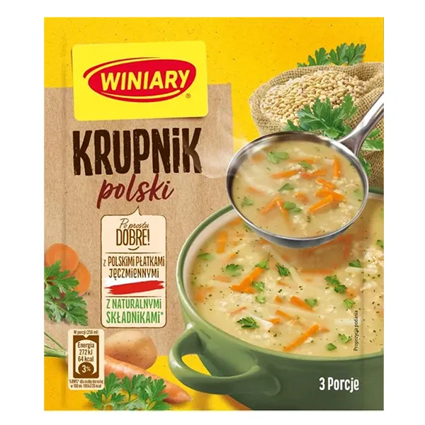 Krupnik, Polnische Suppe, Suppe, Trockenprodukt, 3 Portionen