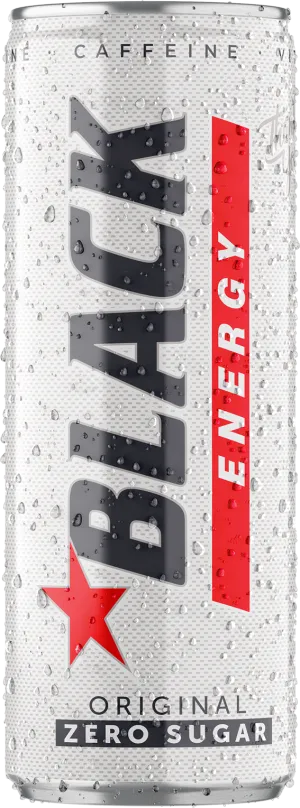 Energy drink, Koffein, Dose, Zero Zucker, Sternenstern Muster