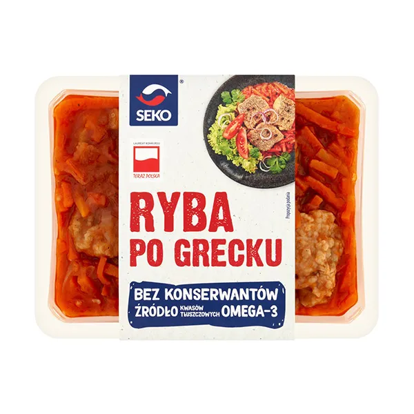 Fisch, Ragout, Griechischer Stil, to go, Omega-3