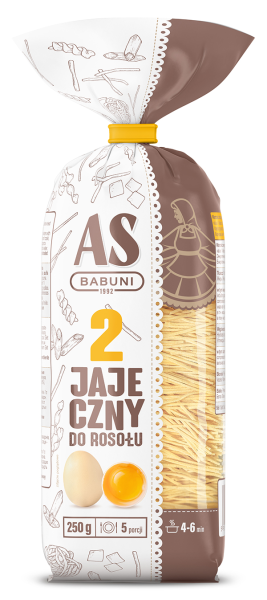 As-Babuni Eiernudeln Krajanka 2-Eier 250g - As-Babuni Makaron Lubelski Krajanka