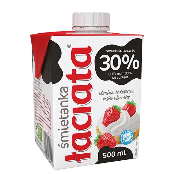 Mlekpol Łaciate śmietanka UHT 30% 500ml
