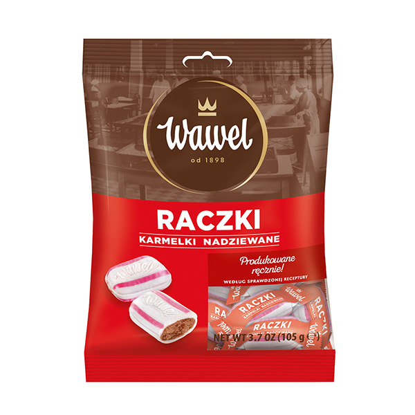 Wawel Raczki Gefüllte Bonbons 105g
