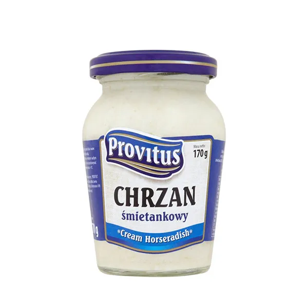 Käsecreme, Schnittkäse, creme horseradish, Chrzan, 190 g
