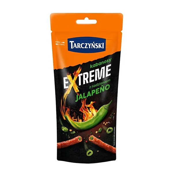 Chili, Kabanos, Snack, Verpackung, Extreme Jalapeño
