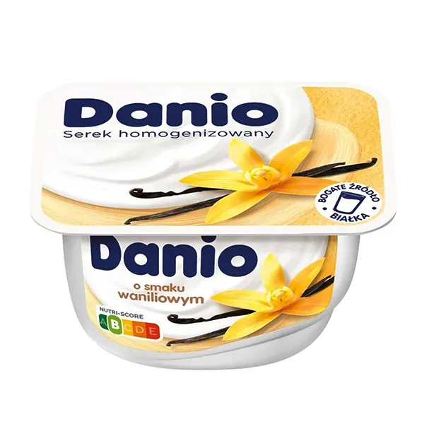 Süßer Joghurt, Vanille, Vanillejoghurt, Fruchtjoghurt, Becher