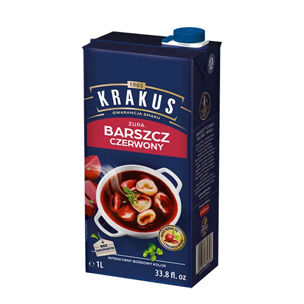 zupa, barszcz, czerwony, karton, 1 l