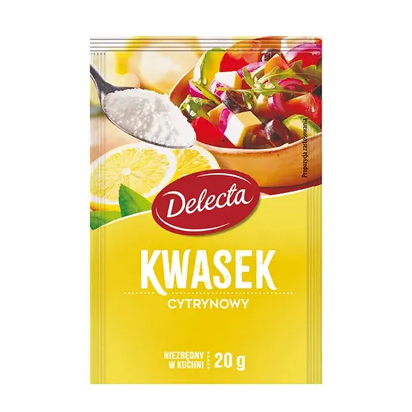 kwasek, cytrynowy, sól/kuchnia, dk, 20 g