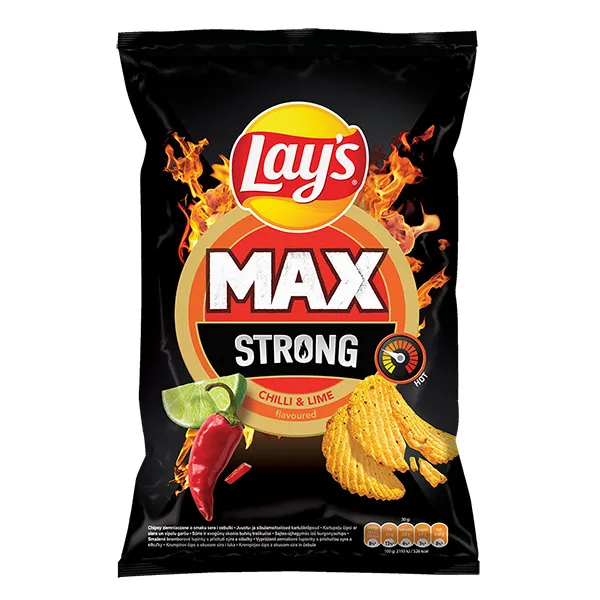 Chips, Chili, Limette, Snack, Kartoffelchips
