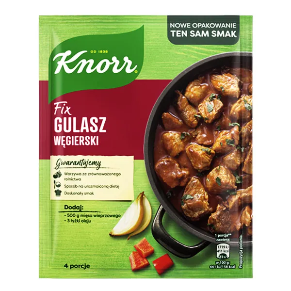 Gulasz, Węgierski, Knorr, Fix, Paket