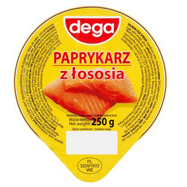 Dega Lachs-Aufstrich - Pasta Lososiowa 250g