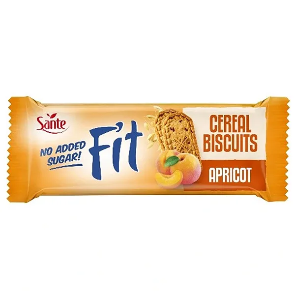 Sante Fit-Getreidekekse mit Aprikose - Ciastka zbozowe z morela 50g