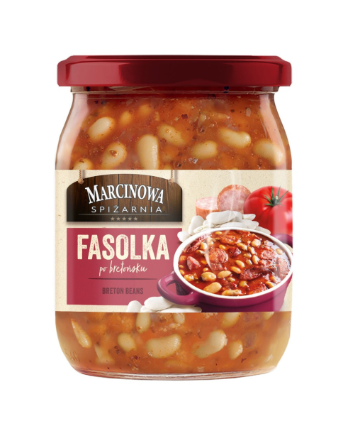 Marcinowa Spizarnia Fasolka po bretonsku - Marcinowa Spizarnia Fasolka po breton