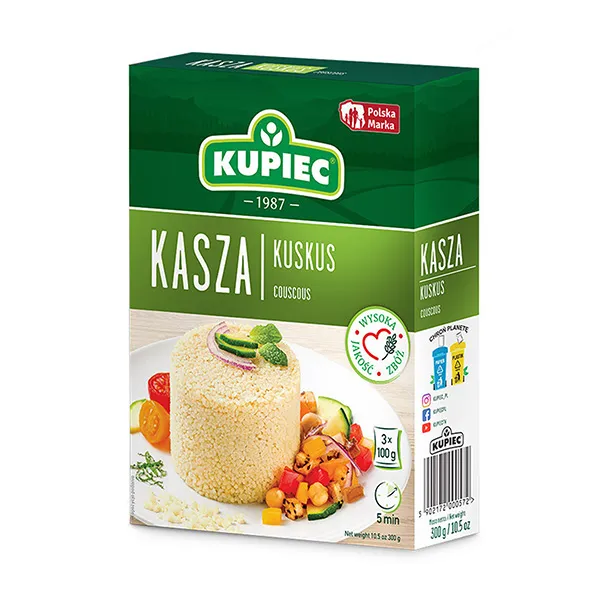 Kuska, Kuskus, Couscous, Beutel, 120g