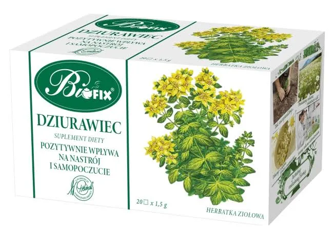 herbal supplement, tablets?, streak?, dziurawiec, herbatka ziołowa