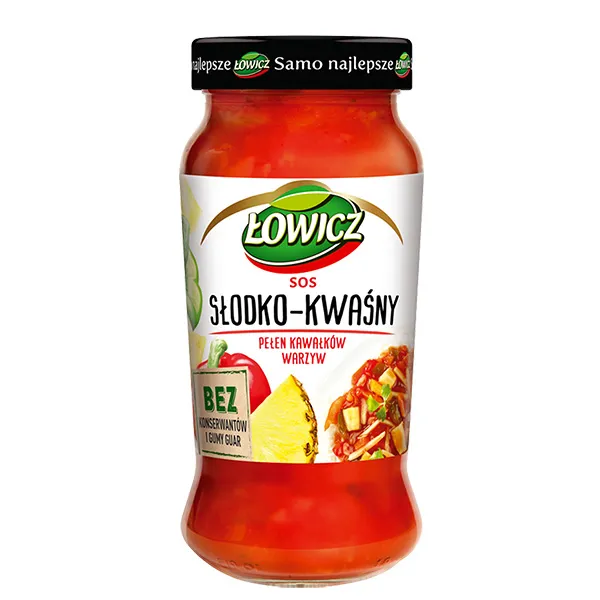 Tomatenbasierte Sauce, Scharf-süß, Słodko-kwaśny sos, Sos, Gemüsebeilage