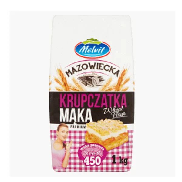 Mąka, Krúpczatka, 1 kg, pszenna, opakowanie