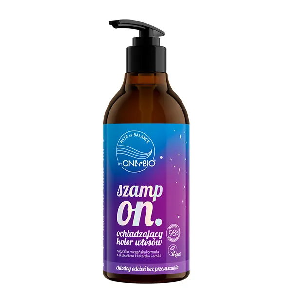 Haarfarbe, Shampoo, Spenderflasche, Braune Flasche, Label-Design