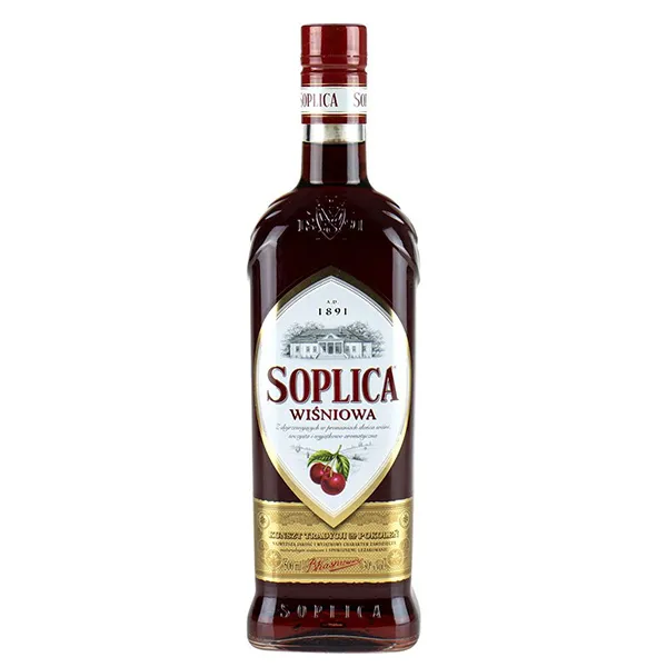 Kirschenlikör, Schnaps, Flasche, Kirschlikör, Rot