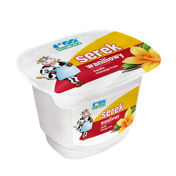 joghurt, serek, waniliowy, kremowy, kubek