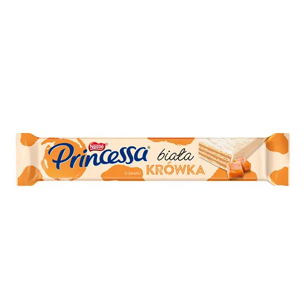 kc wafers, Princessa, biała krówka, krówki, waferki