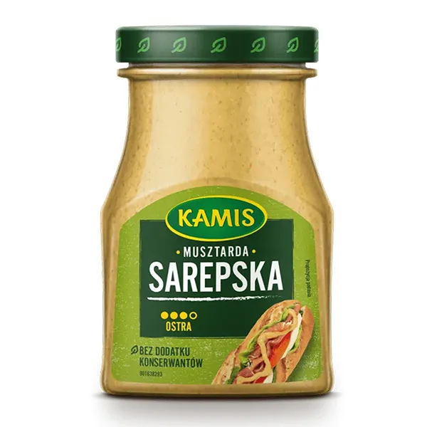 Senf, Musztarda, Sarepska, Kamis, Ostra