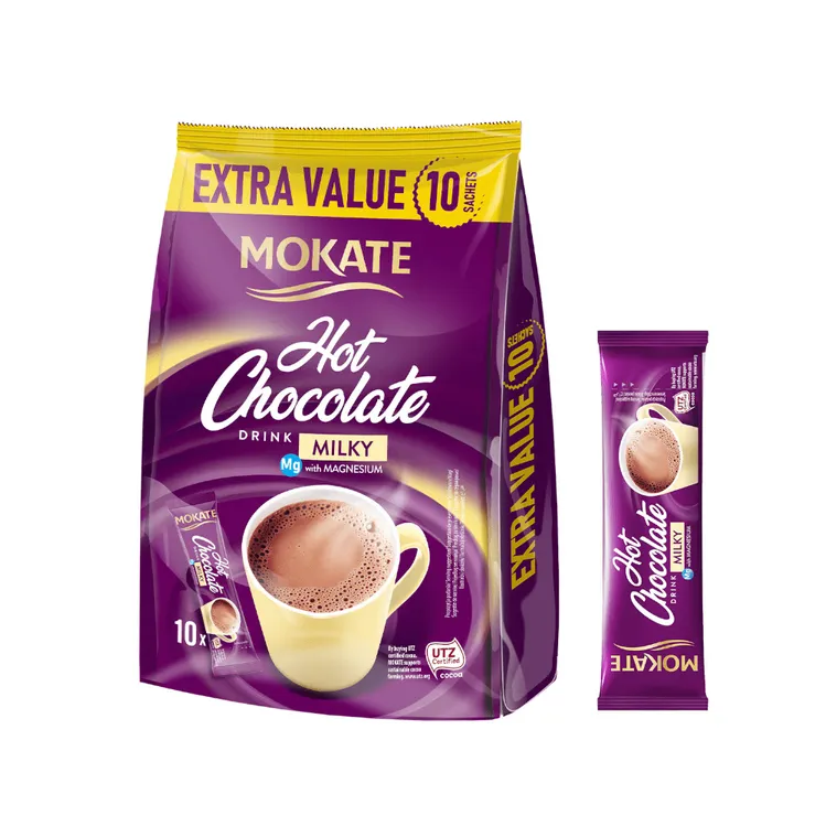 Kakaogetränk, Instantgetränk, Milky, Schokogetränk, Paket mit 10 Beuteln