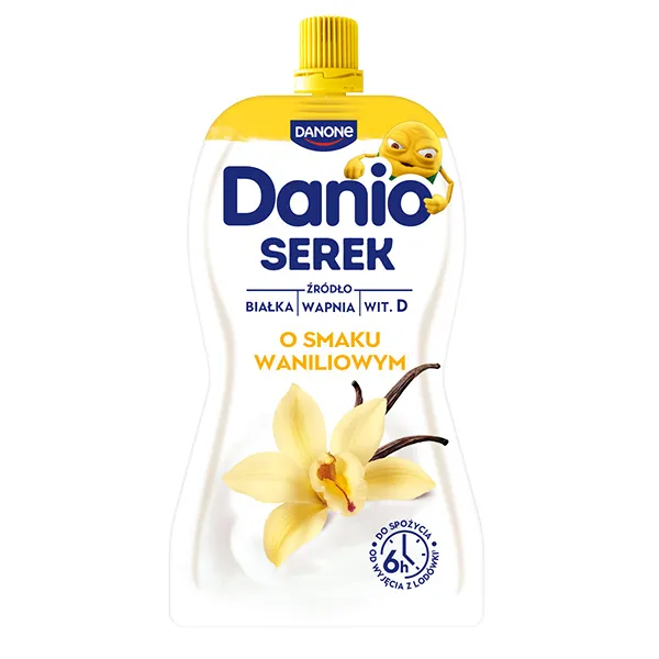 Serek, Danio, Vanilla, Vanilla aroma, Flavored yogurt