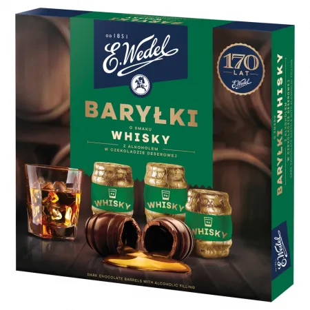 Whisky, Dunkle Schokolade, Barrel, Schokoladen, Geschenkbox
